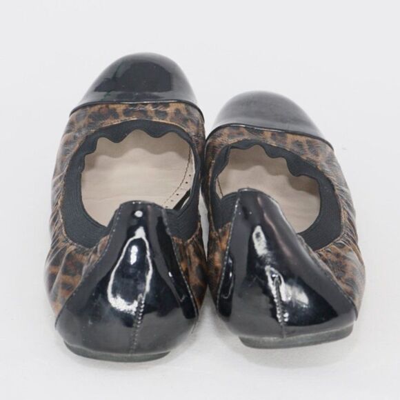 Adrienne Vittadini 'Vienna' Animal Print Cap Toe Ballet Flats, Size 7 - Picture 7 of 9